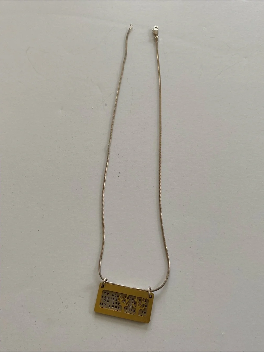 Kathy Bransfield I’ll be There inspirational necklace hand stamped